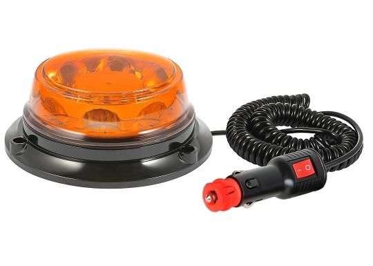 Rotativo LED iman BAJO 12-24 v 4 funciones