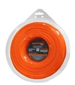Hilo de nylon cuadrado 2.4x87 mts