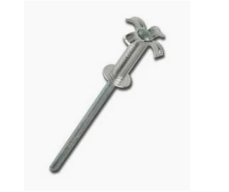 Remache aluminio flor