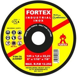 Disco corte A46R4B Fortex HQ 125x1,6x22