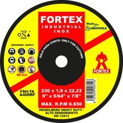 Disco corte A46R4B Fortex HQ 230x1,9x22