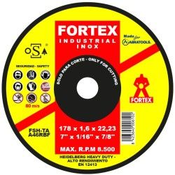 Disco corte A46R4B Fortex HQ 178x1,6x22