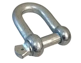 Grillete recto galvanizado 