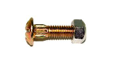 Tornillo cosech moleteado c/redonda 8.8 W 7/32x27