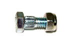 Tornillo cosecha moleteado c/Hexagonal 8.8 6x16
