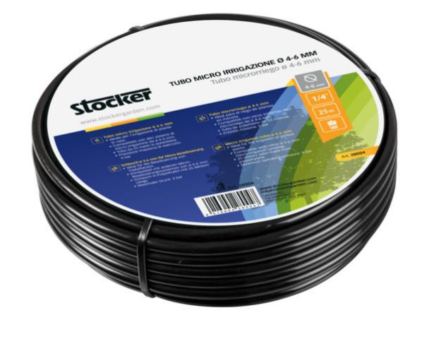 Microtubo PE 4 x 6 ( 25 mts ) 