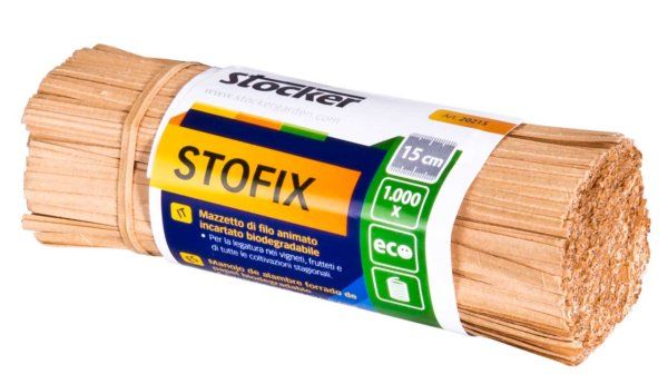 Stofix alambre animado 15cm Bio 1000 pzs