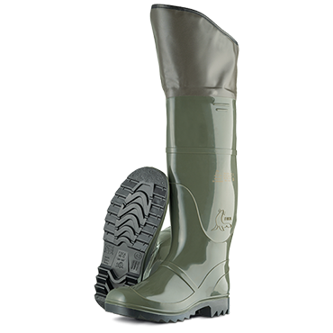 Bota de agua con solapa