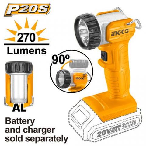 Linterna Led Li-Ion 20V 