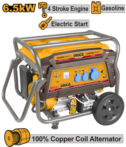 Generador gasolina 6,5Kw