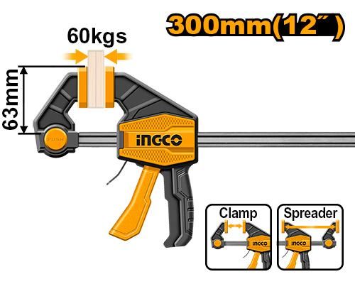 Sargento rapido manual 63 X 300 mm