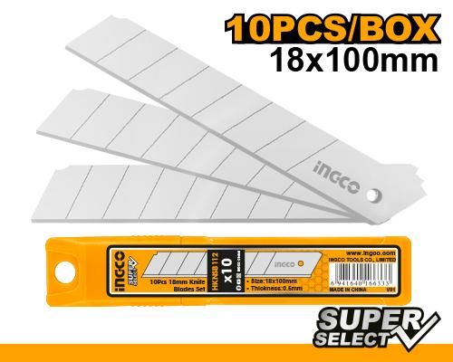 10 Cuchillas cutter 18x100