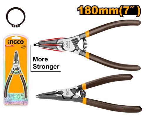 Alicate aro exterior recto 180 mm 