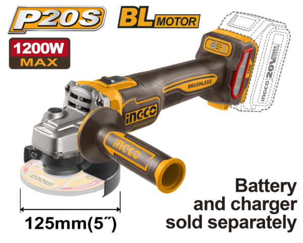 Mini Amoladora 20 V 125Mm ( sin bat )        