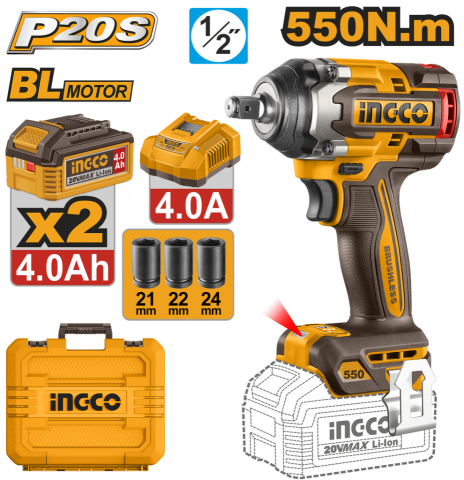 Llave Impacto 500 NM 20v  