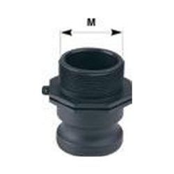 Camlock Polipropileno Tipo F Ø1-1/2
