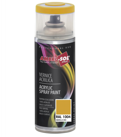 Pintura ral 1004 Amarillo oro