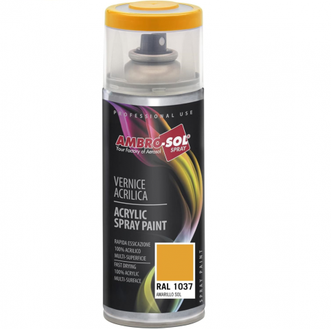 Pintura ral 1037 amarillo sol