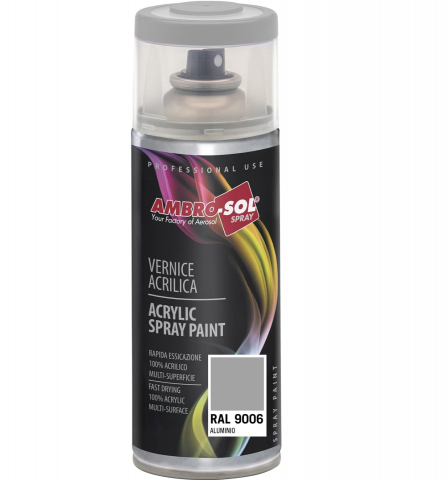 Pintura ral 9006 aluminio vapor